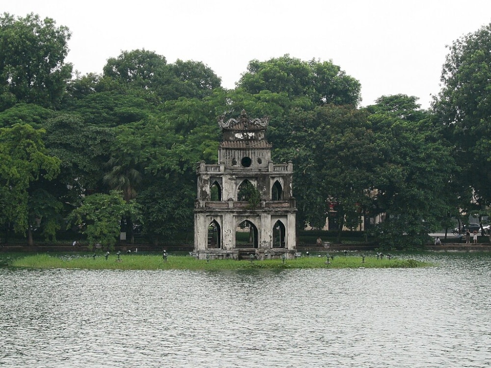 Thap Rua is the icon of Hanoi 